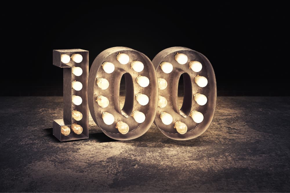 100 in light bulbs from lighting store